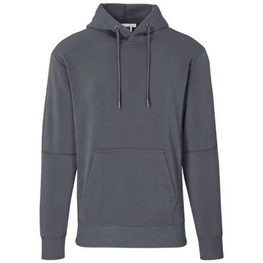 Mens Vital Hooded Sweater Grey Front